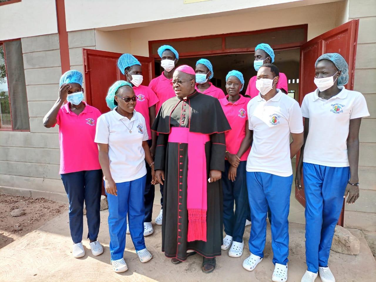 Staff at Mary Mard PHCC, run by the Loreto Sisters