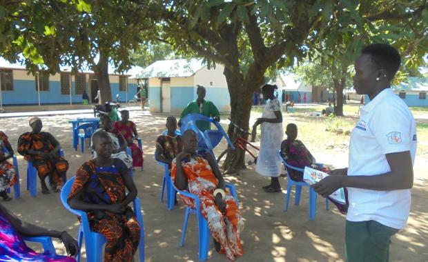 An antenatal health education session